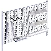Element System Panel perforado para herramientas de metal con juego de portaherramientas de 19 piezas incluyendo…